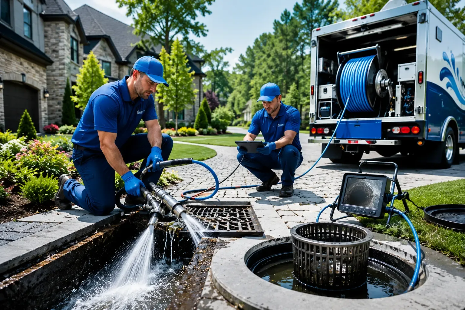 Local outdoor drain cleaning professionals in Healdsburg, CA